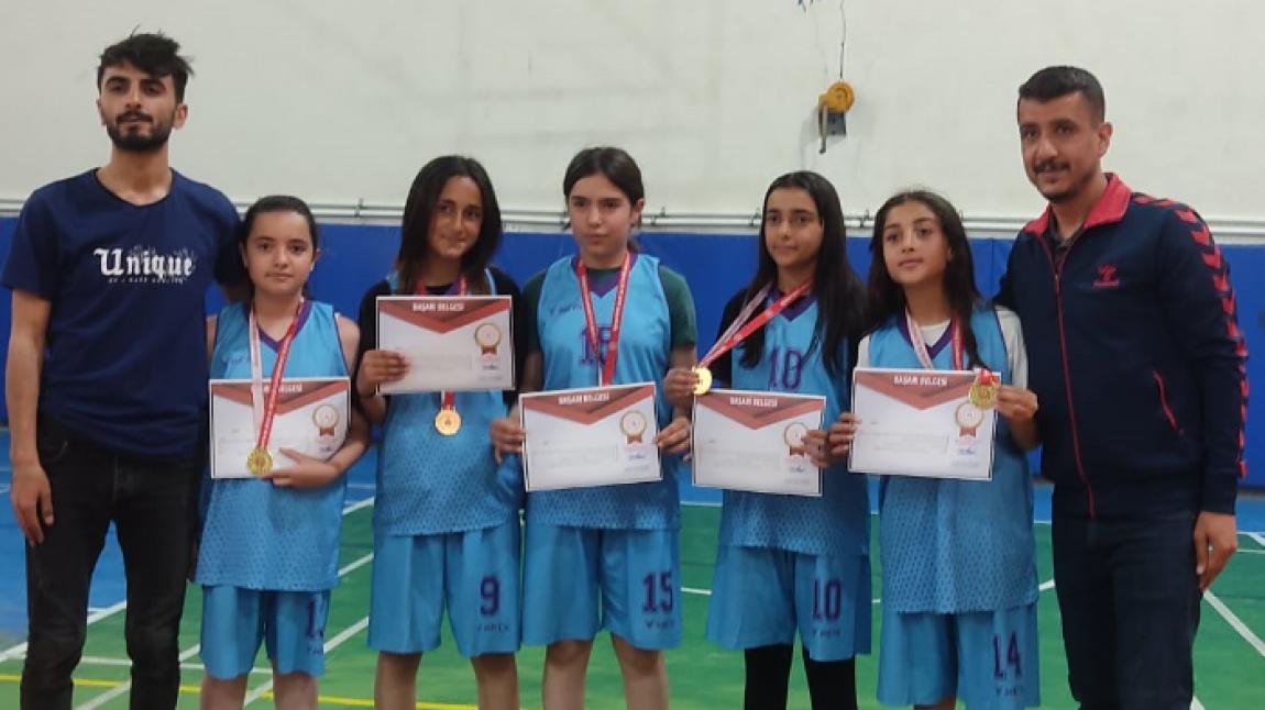 Okulumuz Küçük Kızlar 3x3 Basketbol Turnuvasında İl Birincisi Oldu